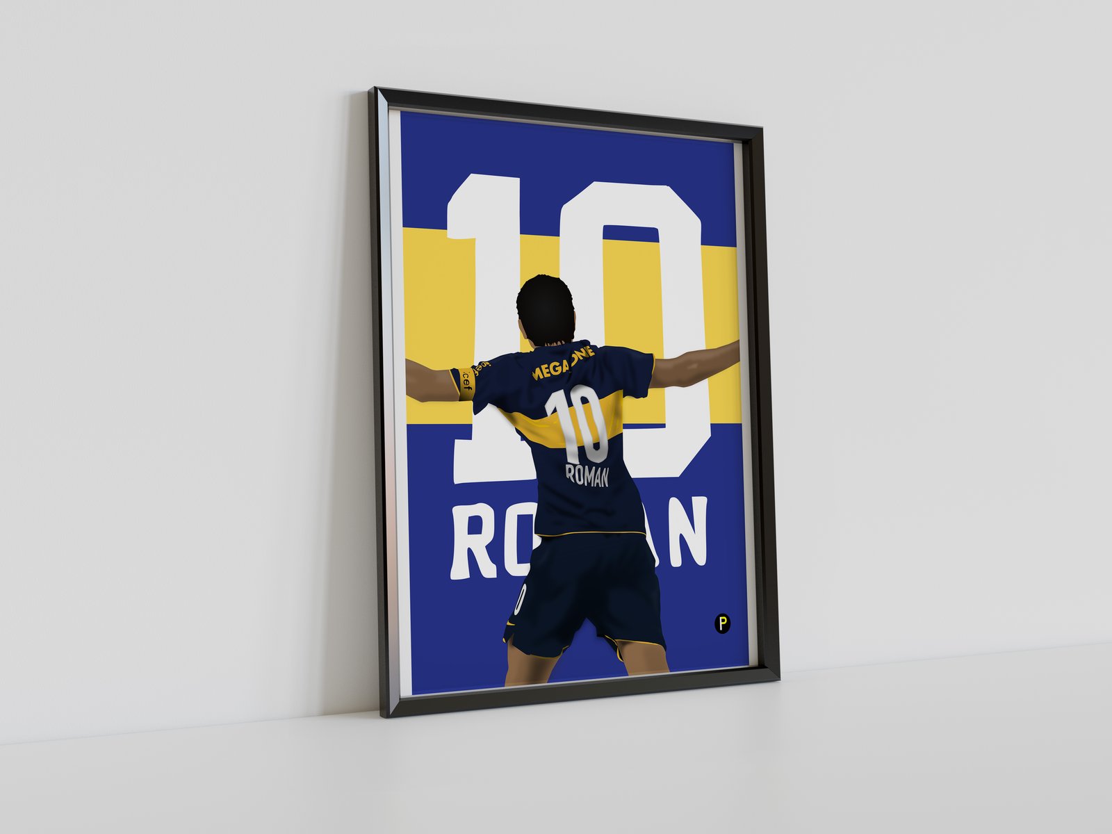 イラスト Riquelme Dedicated Illustration Board Boca Juniors - Juan Roman Riquelme, Pennodraws Art Print | Pennodraws